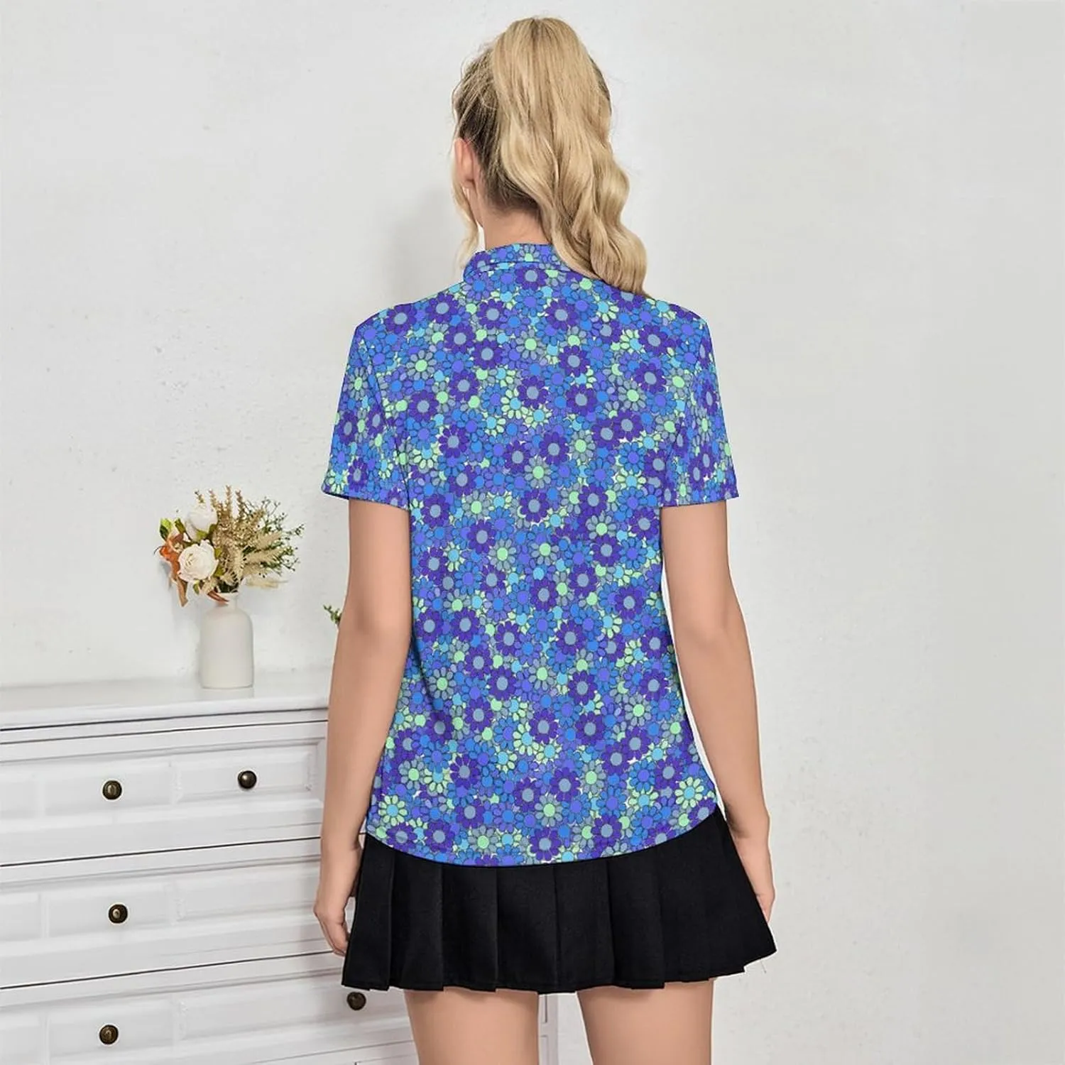 Womens Golf Shirt Moisture Wicking Golf Polo Shirts Golf Outfits Tee Shirts for Women