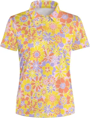 Womens Golf Shirt Moisture Wicking Golf Polo Shirts Golf Outfits Tee Shirts for Women