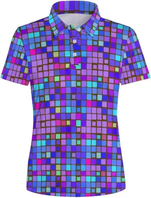 Womens Golf Shirt Moisture Wicking Golf Polo Shirts Golf Outfits Tee Shirts for Women