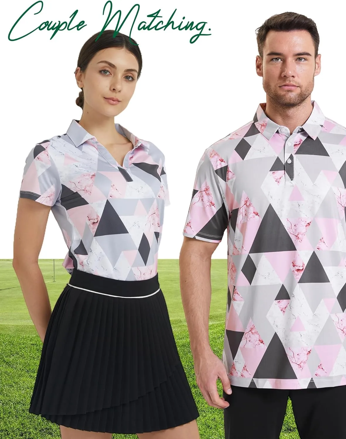 Womens Golf Shirt - Performance Moisture Wicking Quick-Dry Golf Polo Shirts for Women