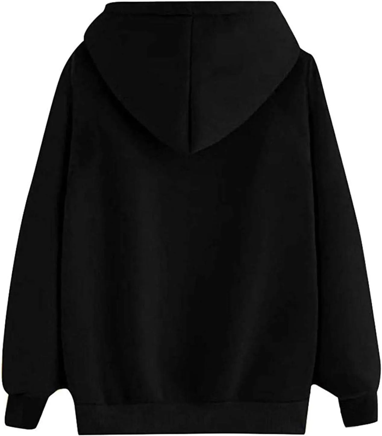 Women's Hooded Sweatshirts Long Sleeve Love Heart Graphic Print Pullover Cute Fleece Hoodies with Pocket