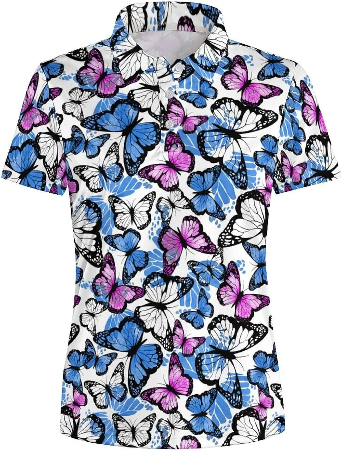 Women's Polo Shirt Quick Dry Golf Short Sleeve Shirts Moisture Wicking Polo Shirts Sports Tennis Shirt