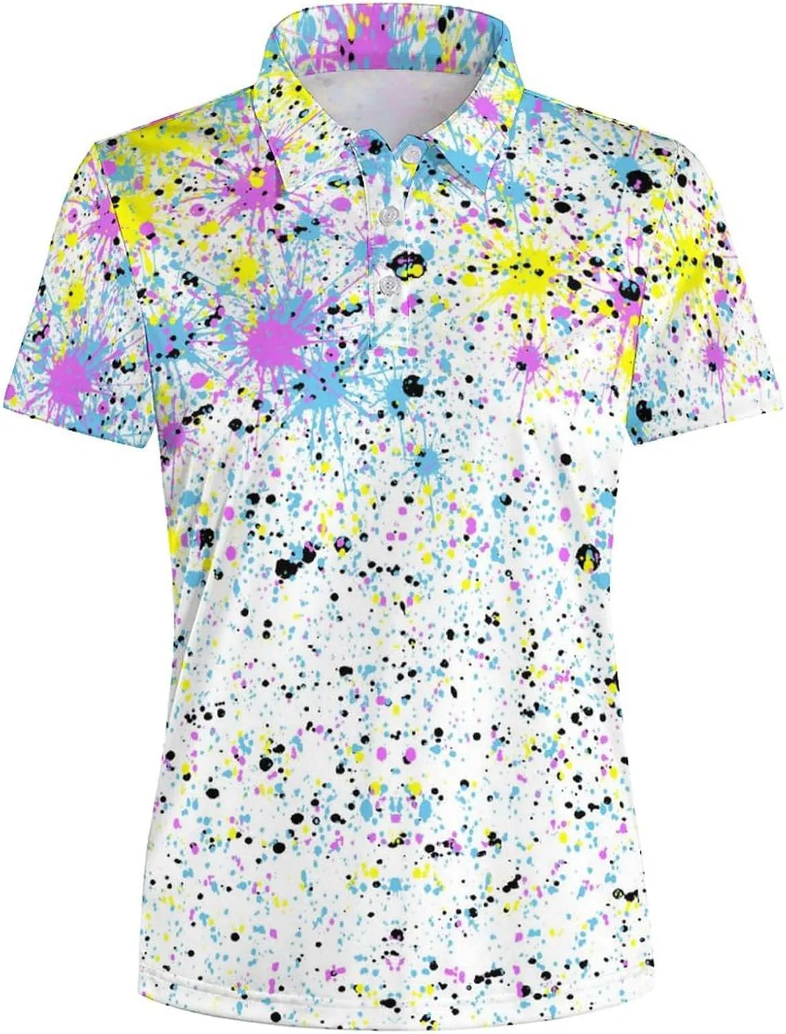 Womens Polo Shirts Hawaiian Golf Shirts Short Sleeve Moisture Wicking Quick Dry Athletic Sport Golf Outfit for Women