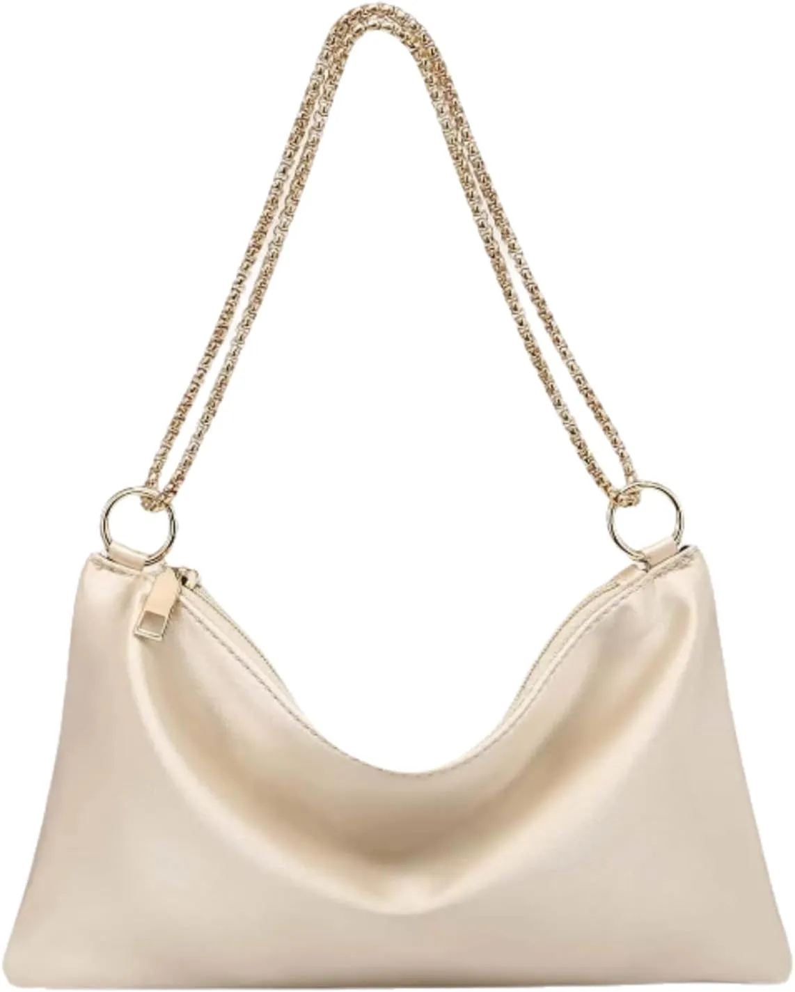 Women's Satin Evening Handbag Shoulder Bag Purse for Women Clutch Purses Evening Bag