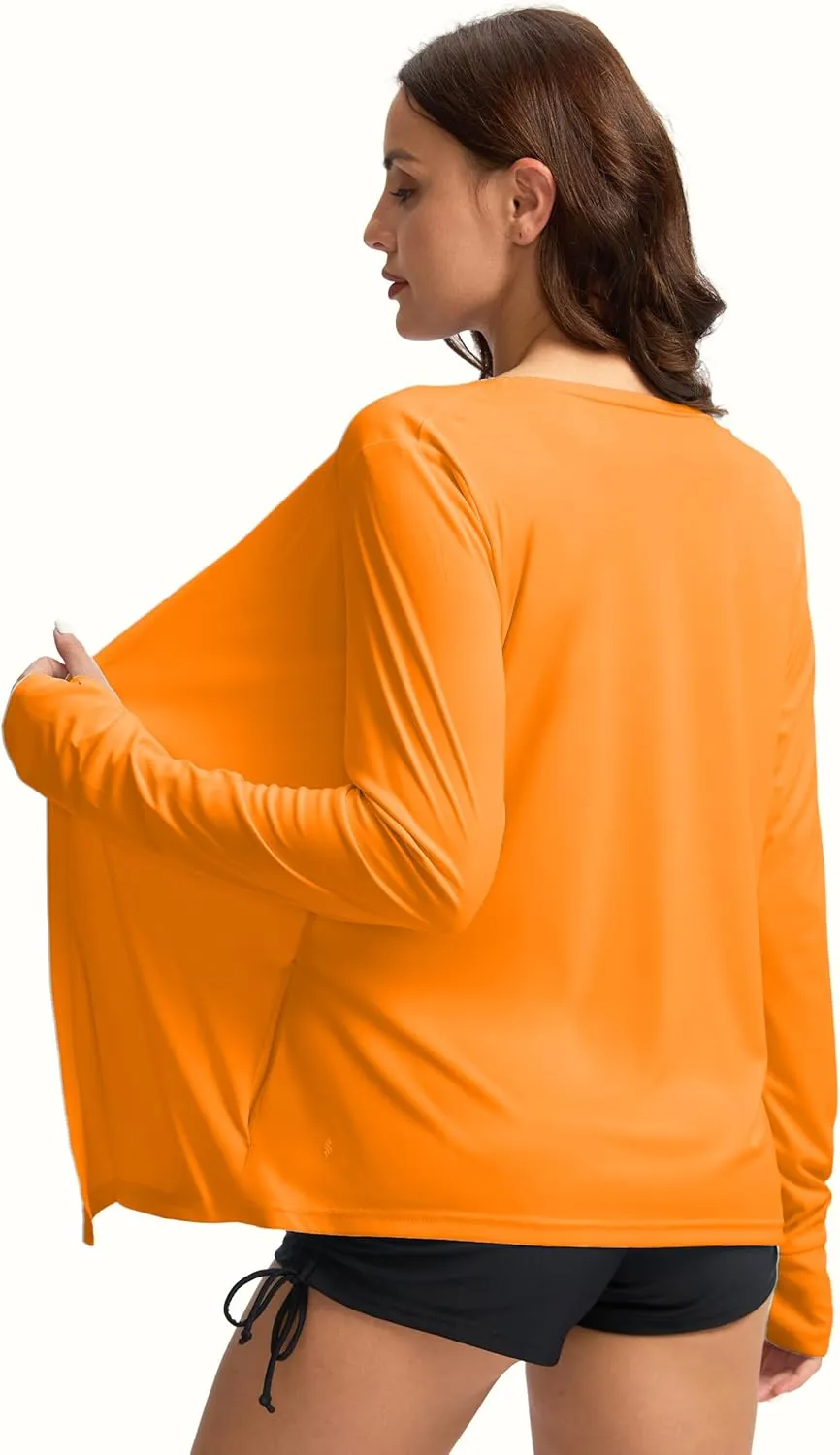 Women's UPF 50  Sun Shirt Long Sleeve UV Sun Protection Shirts Lightweight Cardigan for Women with Pockets SPF Swim Cover Up