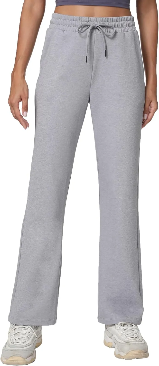 Women's Workout Joggers with Pockets-Quick Dry Athletic Lounge Pants for Hiking Yoga and Running