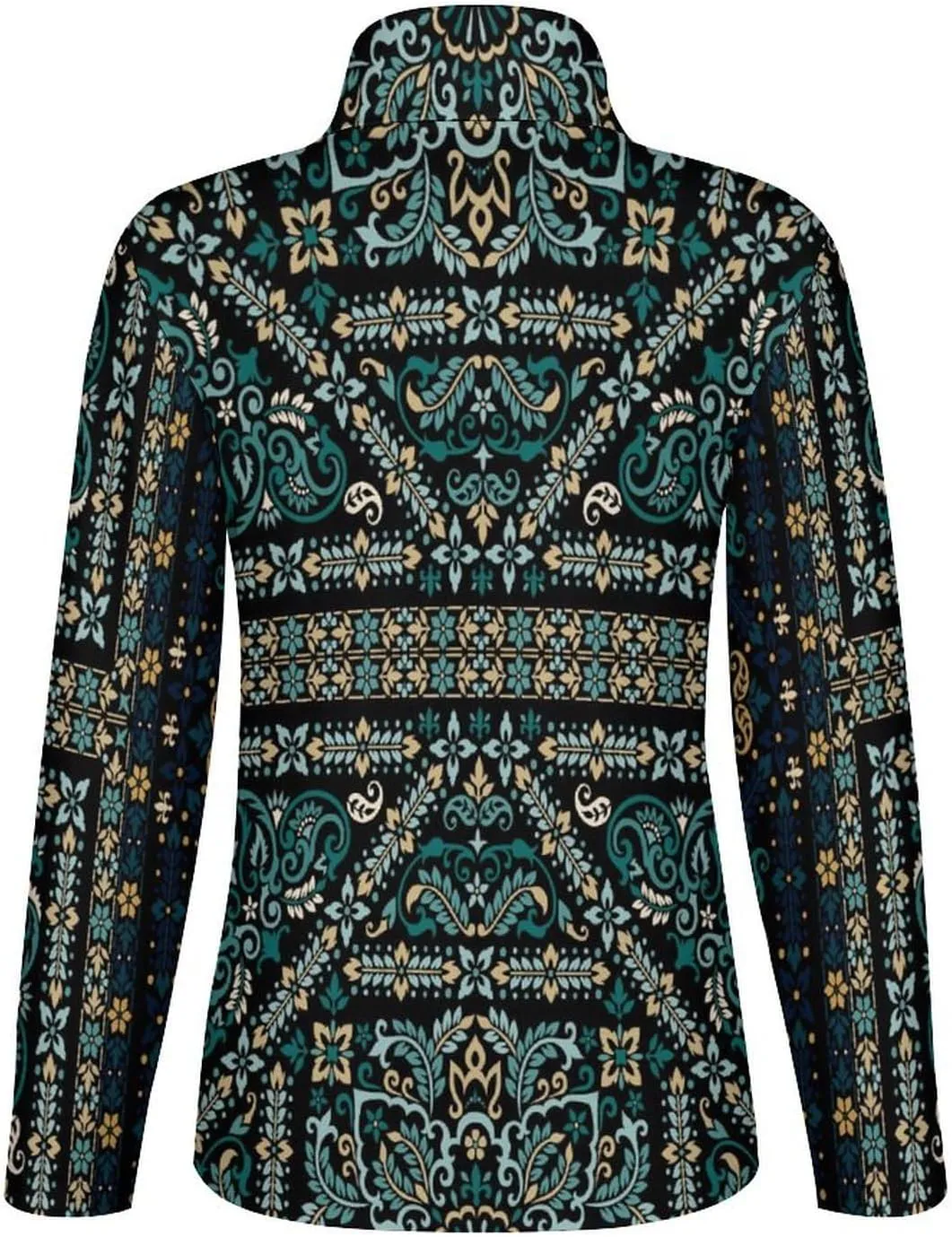 Women's Zip Shirts Pullover Long Sleeve Quick Dry Workout Hiking Athletic Shirts