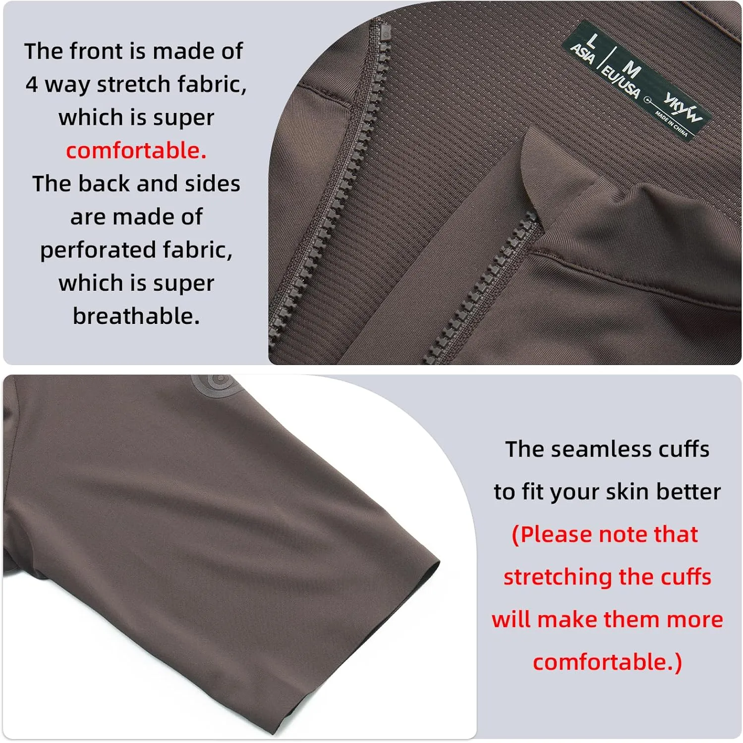 YKYWBIKE Cycling Jersey Men with Pockets Bike Jersey Short Sleeve Biking Shirts for Men Cycling Breathable MTB Biker Shirts