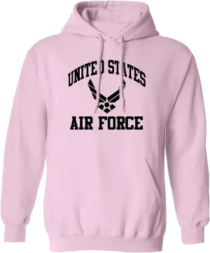 zerogravitee US Air Force Wings Adult Hooded Sweatshirt