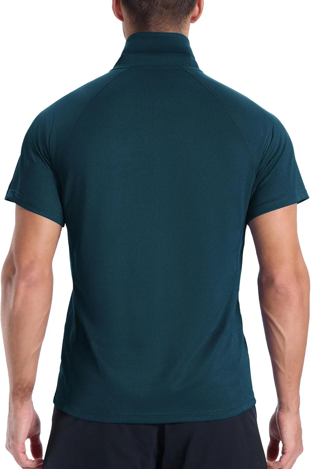ZITY 3 Pack Polo Shirts for Men Cool Dry Outdoor Fishing Athletic Fit Short Sleeve Collared T-Shirts