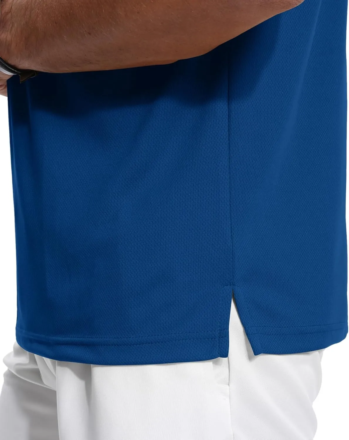 ZITY 3 Pack Polo Shirts for Men with Pocket Short Sleeve Moisture Wicking Outdoor Tactical Shirt Summer Casual