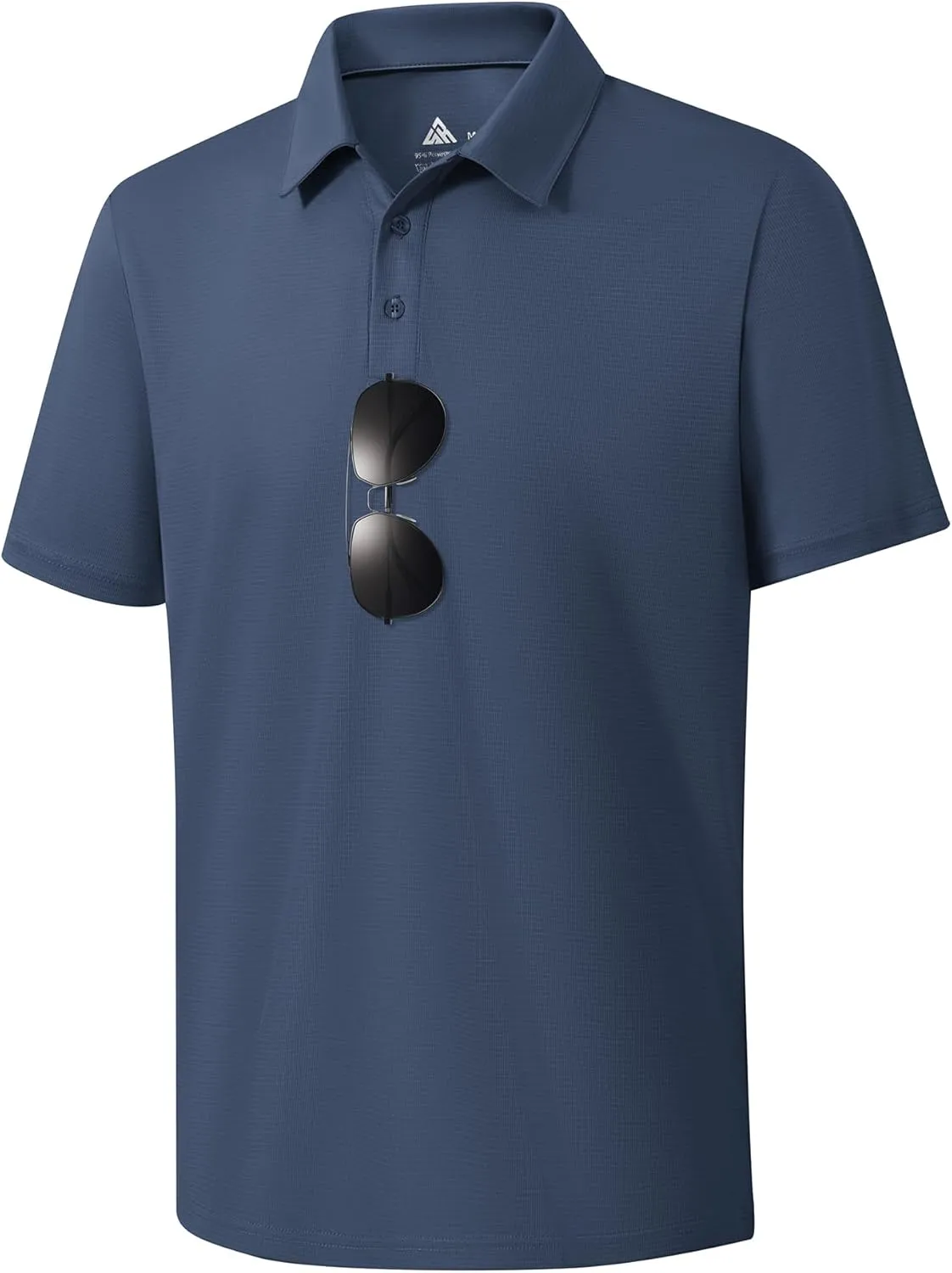ZITY Mens Polo Shirts Short Sleeve Performance Moisture Wicking Work Golf Shirt