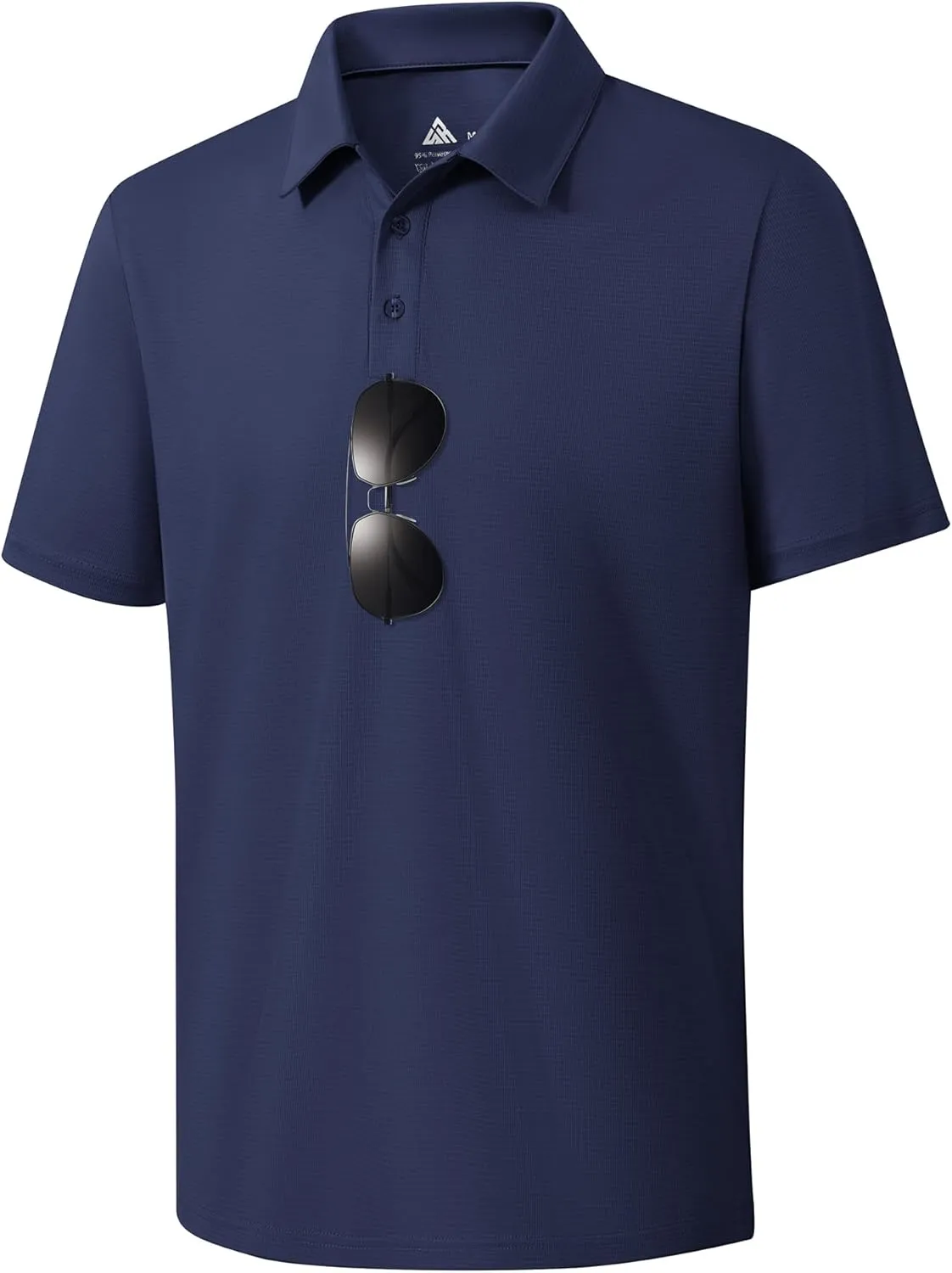 ZITY Mens Polo Shirts Short Sleeve Performance Moisture Wicking Work Golf Shirt